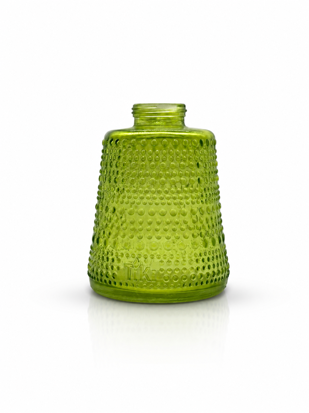 Green Dotted Reed Textured Diffuser Bottle.png